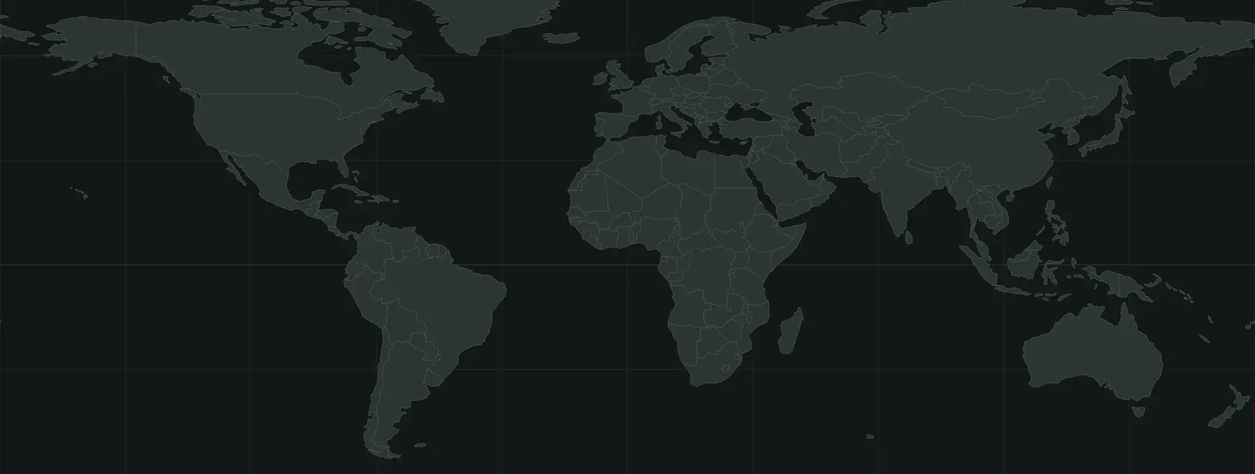 World map with the sample chart’s Sun, Moon, Venus, Jupiter and Saturn Descendant lines.